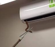 Instalação de ar-condicionado